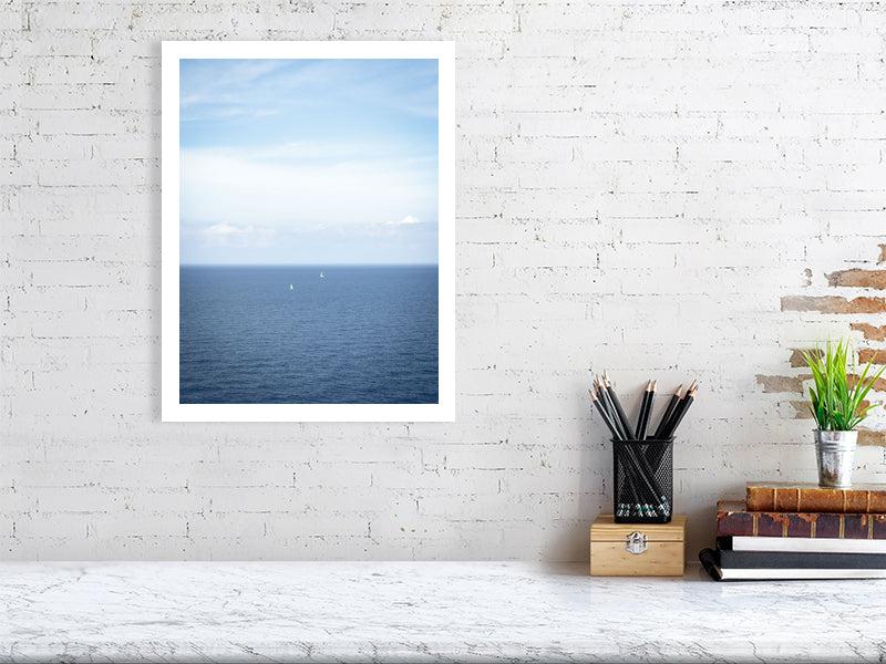 Segelboote vor dem Cap de Cavalleria Menorca - Print - Fotograf Thomas Malek in Rohrenfels, Neuburg an der Donau, Ingolstadt, Schrobenhausen, Donauwörth