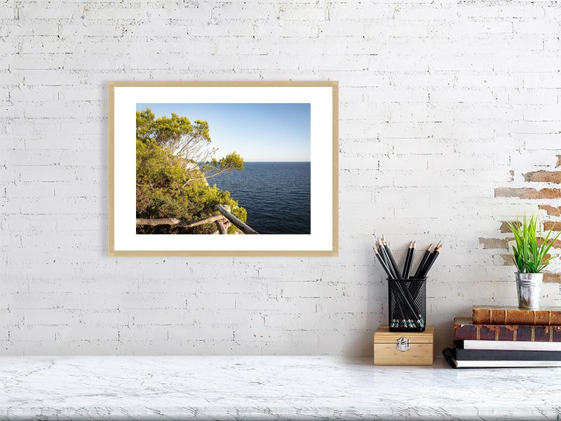Viewpoint Mediterraneo Cala Galdana Menorca - Print gerahmt - Fotograf Thomas Malek in Rohrenfels, Neuburg an der Donau, Ingolstadt, Schrobenhausen, Donauwörth