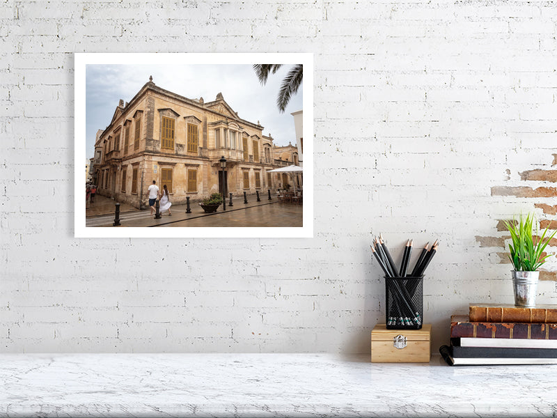 Dame in Weiß Ciutadella Menorca - Print - Fotograf Thomas Malek in Rohrenfels, Neuburg an der Donau, Ingolstadt, Schrobenhausen, Donauwörth