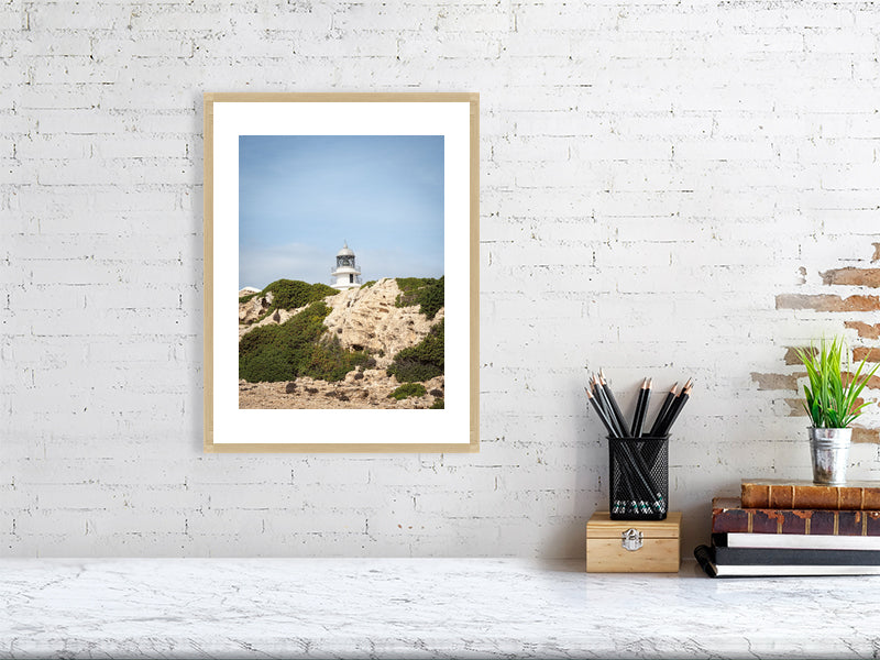 Faro de Cavalleria Menorca - Print gerahmt - Fotograf Thomas Malek in Rohrenfels, Neuburg an der Donau, Ingolstadt, Schrobenhausen, Donauwörth