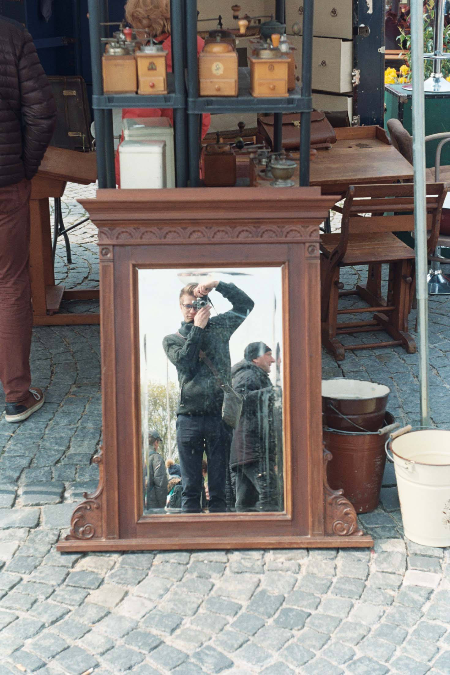 Selbstporträt im Spiegel - Fotograf Thomas Malek in Rohrenfels, Neuburg an der Donau, Ingolstadt, Schrobenhausen, Donauwörth