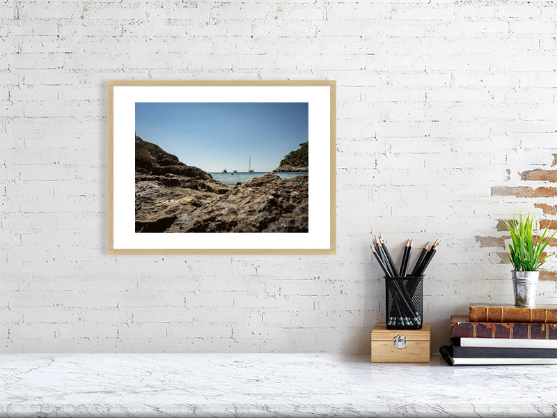 Cala Galdana Menorca - Print gerahmt - Fotograf Thomas Malek in Rohrenfels, Neuburg an der Donau, Ingolstadt, Schrobenhausen, Donauwörth
