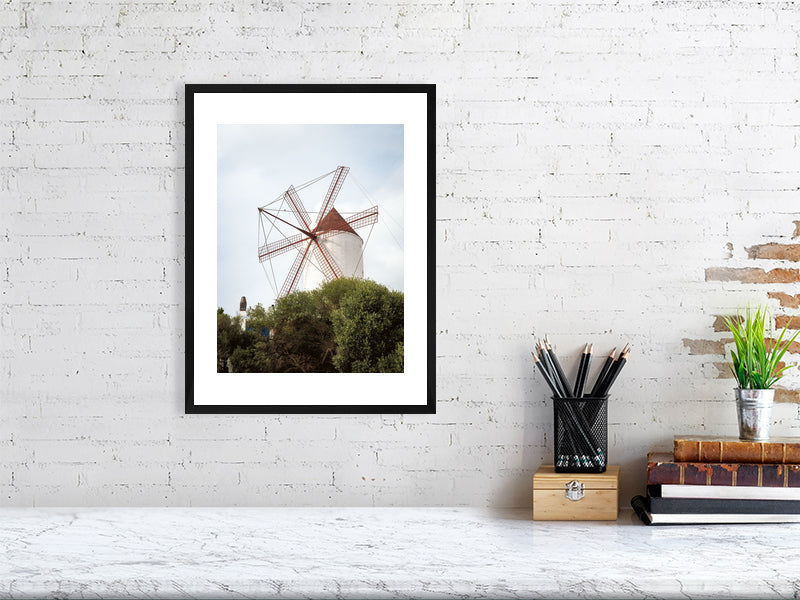 Moli D'es Raco Menorca - Print gerahmt - Fotograf Thomas Malek in Rohrenfels, Neuburg an der Donau, Ingolstadt, Schrobenhausen, Donauwörth