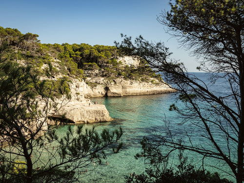 Blick über Cala Mitjana Menorca - Fotograf Thomas Malek in Rohrenfels, Neuburg an der Donau, Ingolstadt, Schrobenhausen, Donauwörth