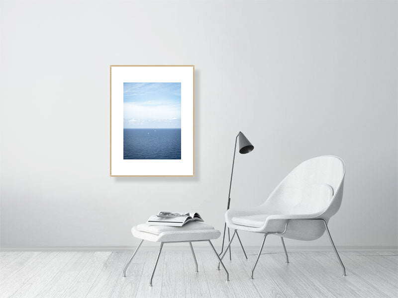 Segelboote vor dem Cap de Cavalleria Menorca - Print gerahmt - Fotograf Thomas Malek in Rohrenfels, Neuburg an der Donau, Ingolstadt, Schrobenhausen, Donauwörth